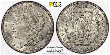1921-S $1 MS66