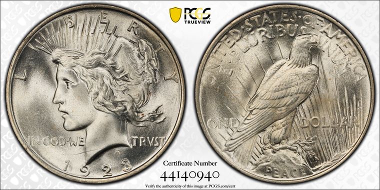 Cert 44140940 - Coin Image