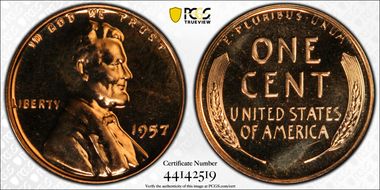 1957 1C PR67RD