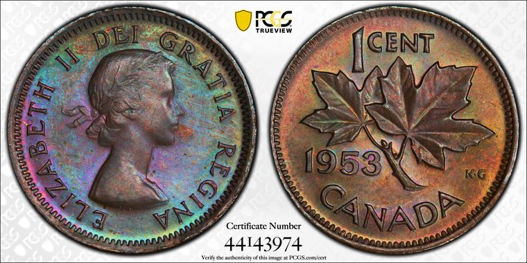 Cert 44143974 - Coin Image