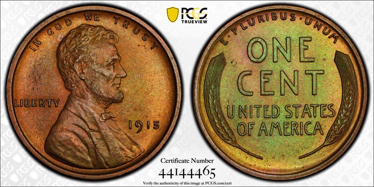 Cert 44144465 - Coin Image