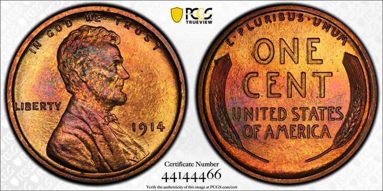 Cert 44144466 - Coin Image