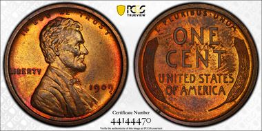 1909 1C Lincoln PR64RB