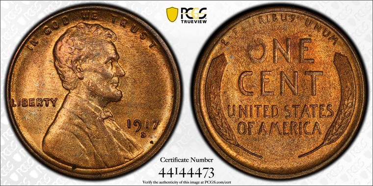 Cert 44144473 - Coin Image