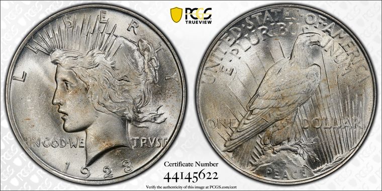 Cert 44145622 - Coin Image