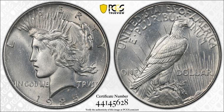 Cert 44145628 - Coin Image