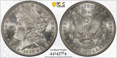 1902 $1 MS66+