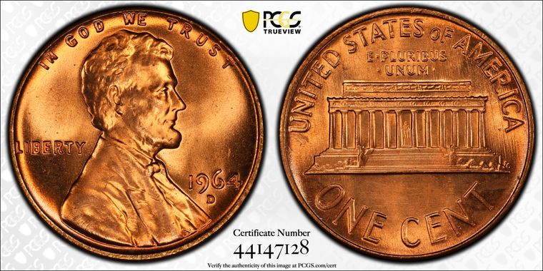 Cert 44147128 - Coin Image