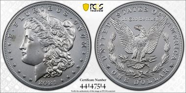 2021-O Privy $1 Morgan Dollar 100th Anniversary MS69