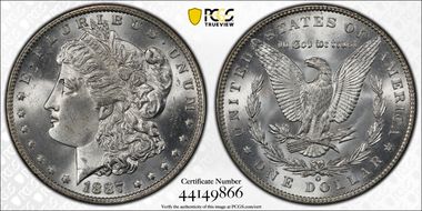 1887-O $1 N1