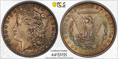 1884 $1 MS64