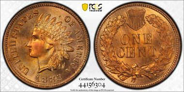 1885 1C MS66RD