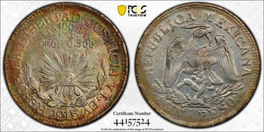 1915-GRO Peso Taxco KM-672 AU53