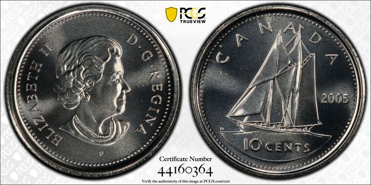 Cert 44160364 - Coin Image