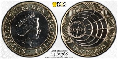 2001 £2 S-K11 Marconi MS66