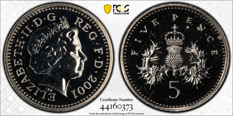 Cert 44160373 - Coin Image