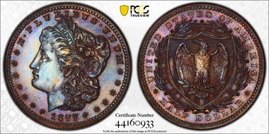 1877 50C J-1505 PR64BN