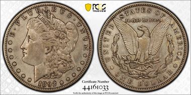 1892-S $1 VF35