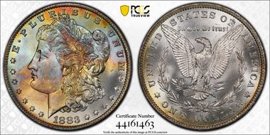 1883-O $1 MS67