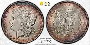 1896-O $1 AU55