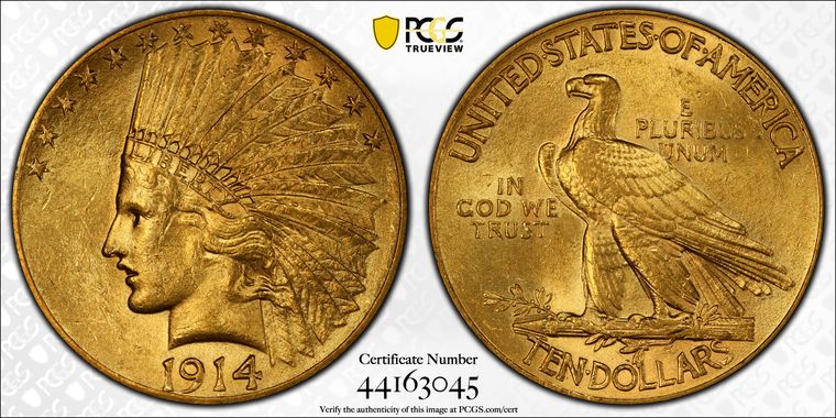 Cert 44163045 - Coin Image