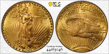 1927 $20 MS64