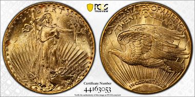 1910-S $20 MS63
