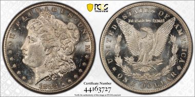1883-CC $1 MS63PL