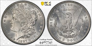 1897 $1 MS66