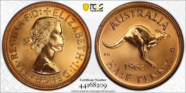 1962 Y. (p) 1/2D PR66RD