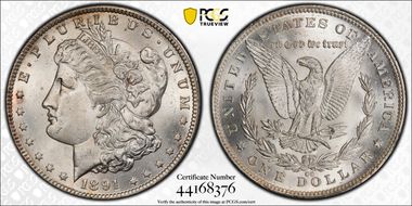 1891-CC $1 MS63