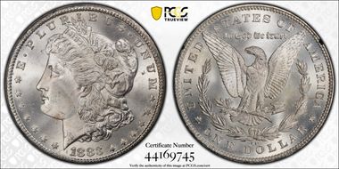 1883-CC $1 GSA Hoard MS67