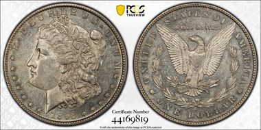 1892-S $1 AU55