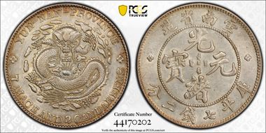 (1908) $1 LM-418 K-166 AU58