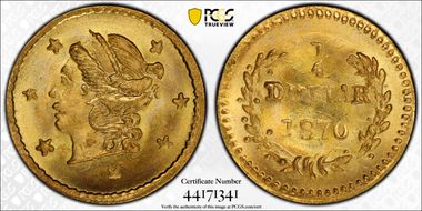 1870 G25C BG-808 MS68