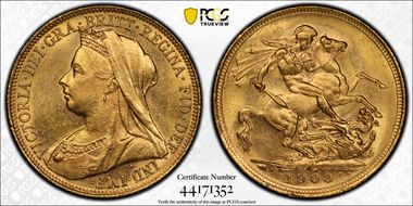 1900-M Sov S-3875 MS63