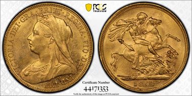 1901-M Sov S-3875 MS63