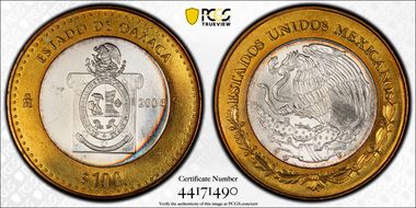 2004-Mo 100 P Oaxaca MS67