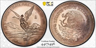 1996-Mo Onza Libertad Ag MS68