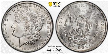 1899-O $1 MS65