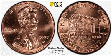 2009-D 1C Lincoln-Early Childhood MS66RD