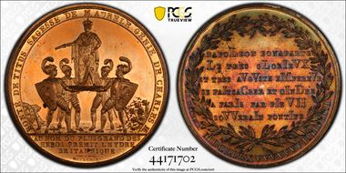 "1804" Medal Bramsen-333 Ae Corne Coronation of Napoleon SP63