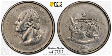 2002-P 25C Tennessee MS62