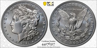2021-S $1 Morgan Dollar 100th Anniversary First Strike MS70