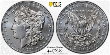 2021-S $1 Morgan Dollar 100th Anniversary First Strike MS70