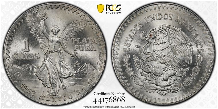 Cert 44176868 - Coin Image