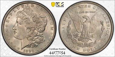 1898 $1 MS64