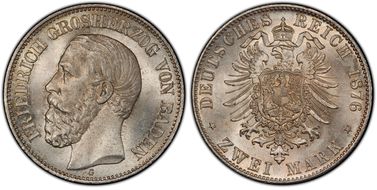 1876-G 2 Mk J-26 MS65