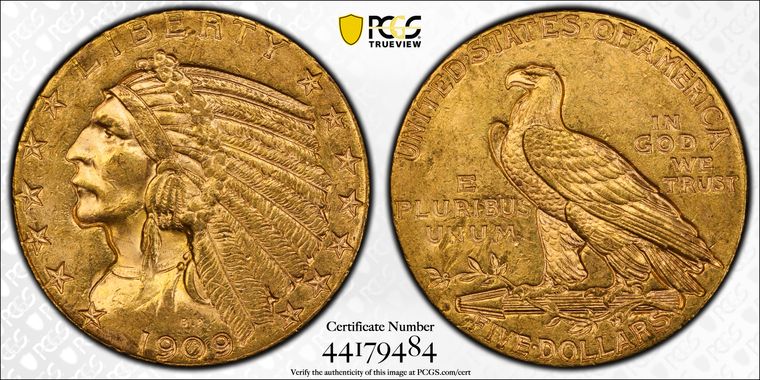 Cert 44179484 - Coin Image