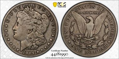 1904-S $1 F12